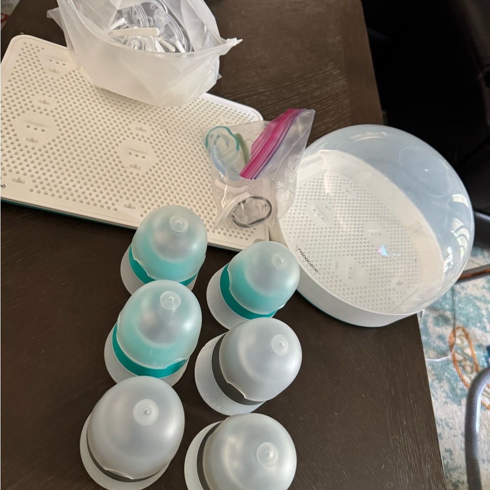Nanobebe new baby bottle bundle boy